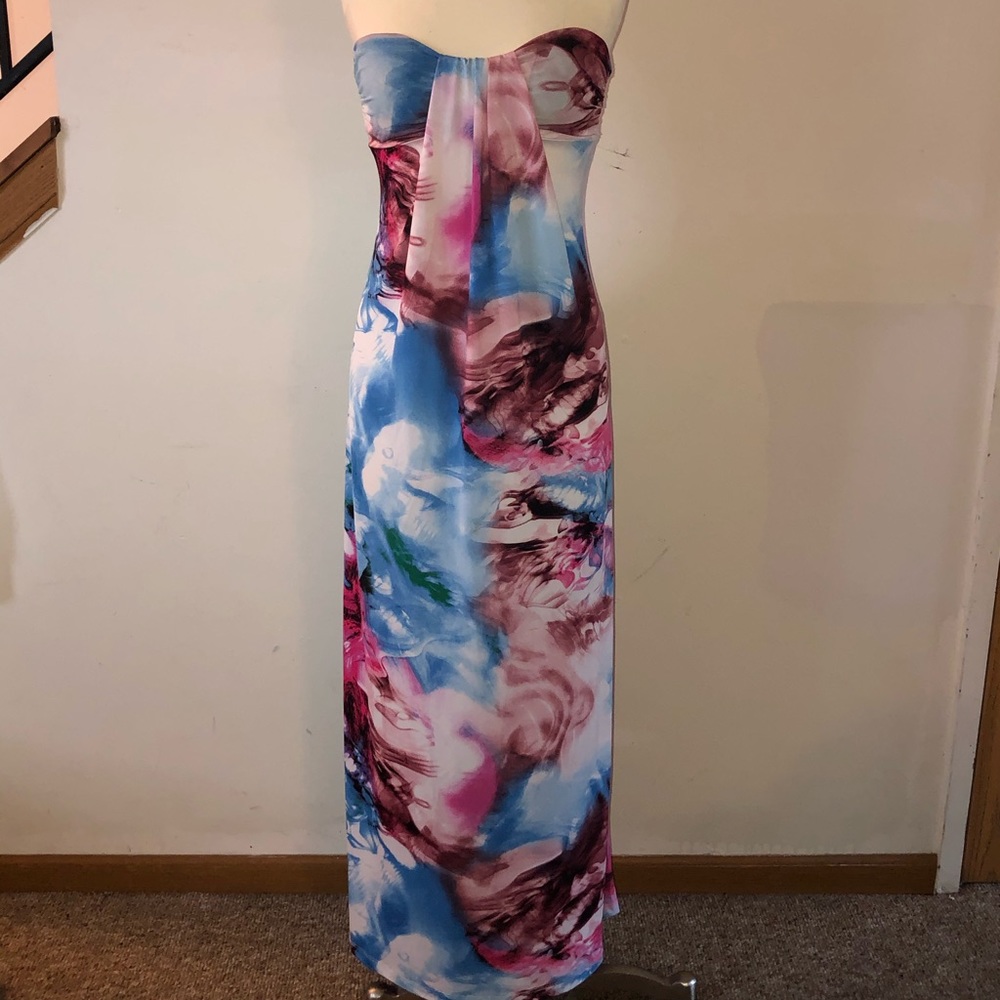 Strapless maxi dress - Picture 1 of 4